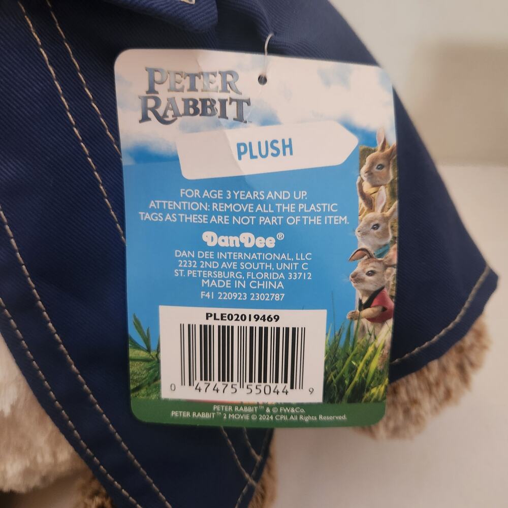 Dan Dee 18" Peter Rabbit NWT - Picture 3 of 5